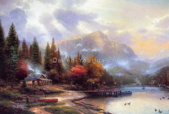 风景画-山水风景图片