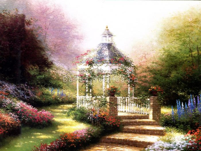 风景画-花园景图片