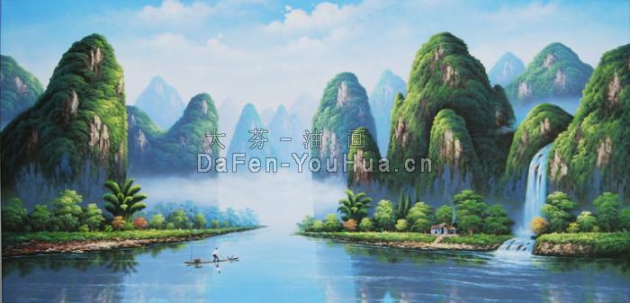 风景画-山水画图片
