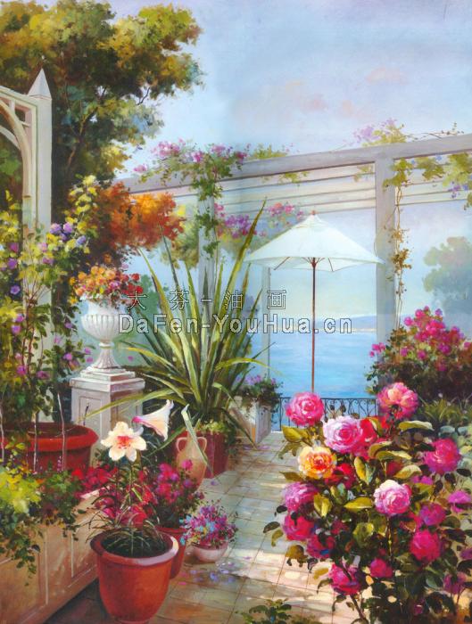 风景画-花园图片