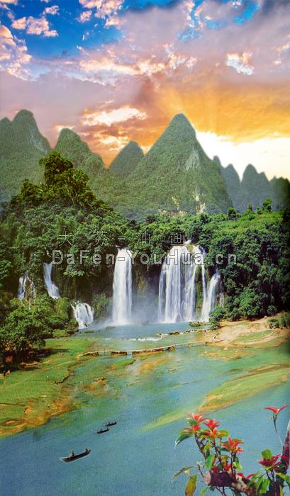 风景画-山水画图片