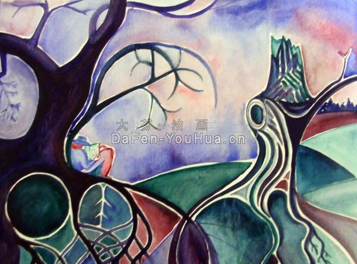 抽象装饰画图片