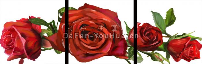 组合装饰画-花图片