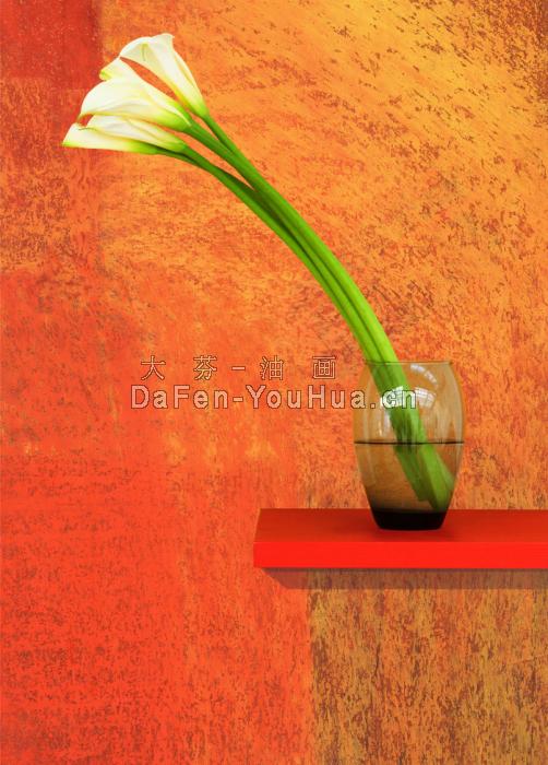 无框装饰画-花图片