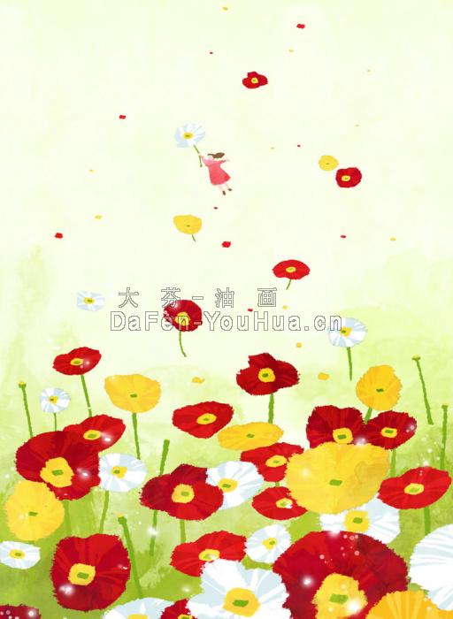 装饰画-花图片